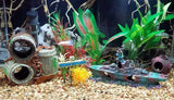 Aquarium scheepswrakdecoraties Aquariumschipornamenten - Harsmateriaal Gezonken scheepsdecoraties