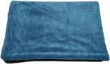Premium microvezel droogdoek, glanzend Baddroogdoek, superabsorberend, twist-stack microvezeldoek, douchecabinedoek voor het verwijderen van water in de douche, badkamer (1200 g/m², 90 x 60 cm, blauwgrijs)