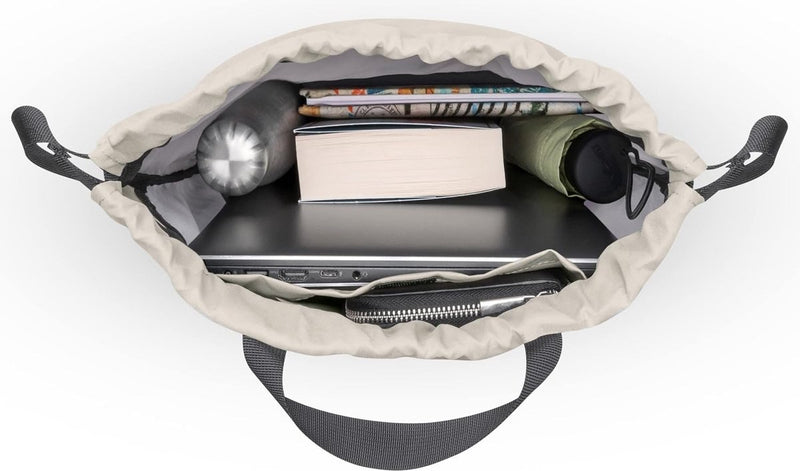 Gymtas voor dames en heren, nr. 7, tas, kleine rugzak met binnenzak, duurzaam, buitenzak voor snelle toegang