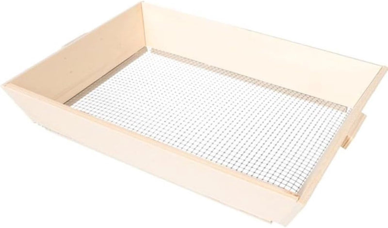 Zeef, 20 x 32 cm, bruin, 40 x 29 x 7 cm, 843