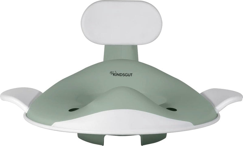 Toiletopzetstuk walvis voor kinderen, kindvriendelijk waldesign, in subtiele en moderne kleuren, vrij van schadelijke stoffen en kindvriendelijk, pistache