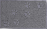 Mat voor kattentoilet kattenbakmat kattenbakmat, (L) 60x90 cm grijs