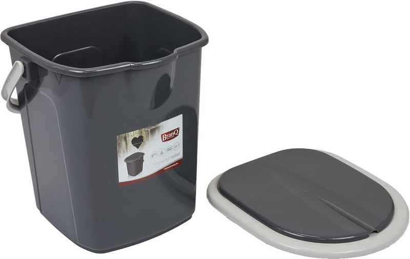 campingtoilet, grijs, M