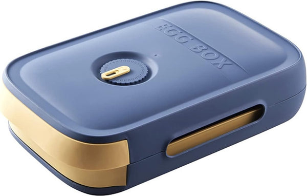 Eierhouder, eierbewaardoos, eierbox met lade, stapelbare eierhouder, automatische eierbox, multifunctionele eierbox voor koelkast, keuken