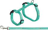 kattenharnas met riem, XL, nylon, 34-57 cm/13 mm, 1,20 m