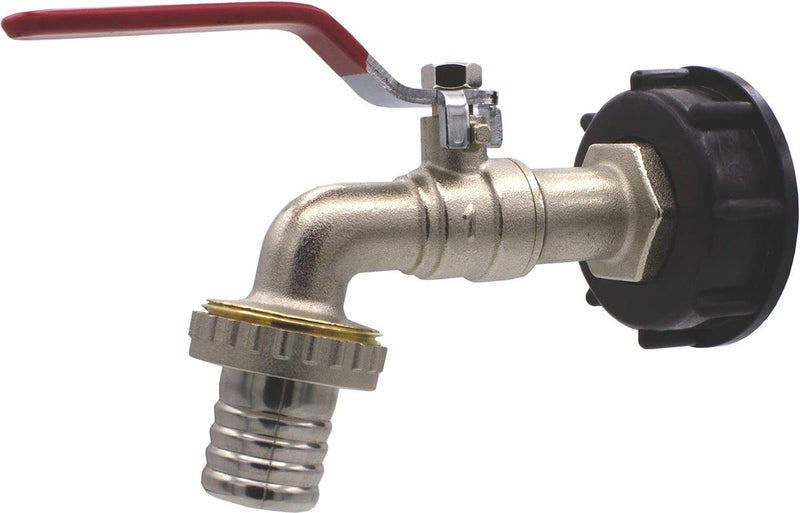 kogelkraan "Profi" 13279, 1", messing, S60x6