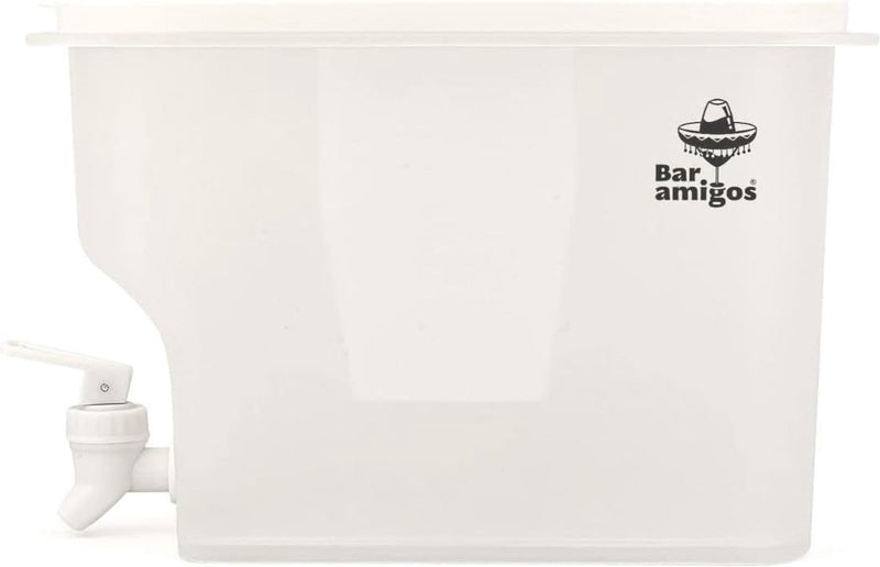 3,5L Plastic PETG Waterdispenser met Kraan Reisbureau Drankjes Hervulbaar Ideaal voor Ijsthee Koelkast Camping Sapdrankjes - Houdt 3,5 Liter