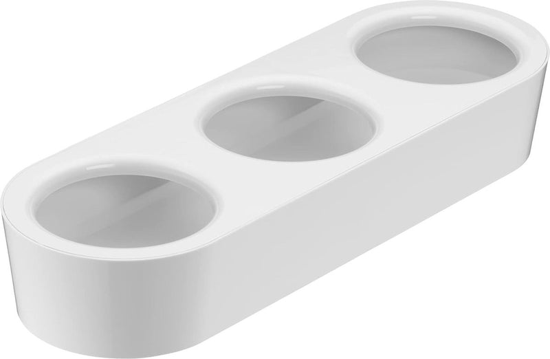 Gourmet Kruidenpot met bewateringssysteem, 3-delig, 36 x 12,5 x 12,5 cm, wit & touch keukenschaar 21 cm, huishoudschaar met zaaggeslepen, schaar keuken, Cromargan roestvrij staal, softgrip, zwart