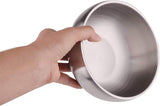 28oz Heavy Duty dubbel geborsteld SUS304 roestvrijstalen kommenset BPA-vrij, set van 2 (5,9 inch)