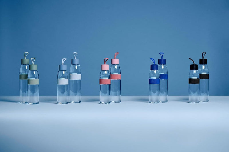 Drinkfles Ellipse Nordic Pink, inhoud 700 ml, ook voor koolzuurhoudende dranken, onbreekbaar materiaal, lekvrij, vaatwasmachinebestendig