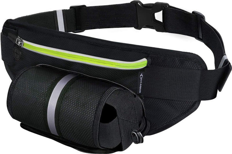 Heuptas voor drinkfles, waterdicht en afsluitbaar vak voor mobiele telefoons tot 16,76 cm (6,6 inch) zoals de iPhone 6 / 6 Plus / 7 / 7 Plus, voor joggen, fietsen, reizen, wandelen, voor dames en heren