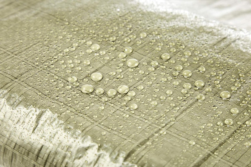 dekzeil, 6 x 10 m, met ogen, waterdicht en weerbestendig, lichtgewicht dekzeil voor auto, tuin, motorfiets, hout enz