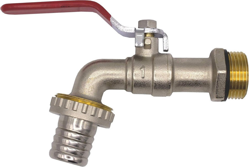 kogelkraan "Profi" 13279, 1", messing, S60x6