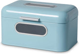 Retro-broodtrommel, lichtblauw, small