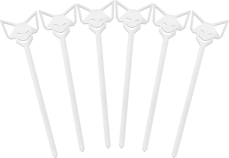 Burgerspiesen 6 stuks | Grillaccessoires van roestvrij staal | Made in Germany