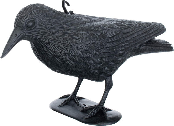 Duivenverschrikker raaf kraaien afweer van kleine vogels en duiven vogelverschrikker diervriendelijke afschrikking ca. 36 cm