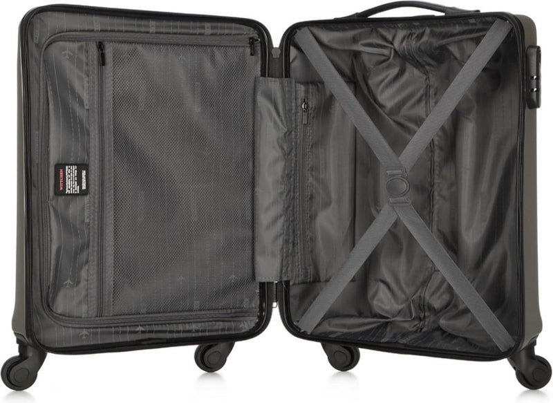 Reiskoffer, rolkoffer, trolley, champagne, handbagage