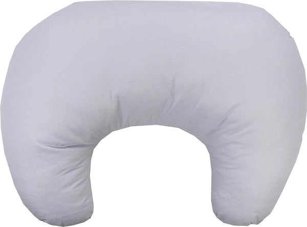 Baby voedingskussen klein met katoenen overtrek, kleur: haas/uil