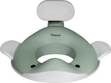 Toiletopzetstuk walvis voor kinderen, kindvriendelijk waldesign, in subtiele en moderne kleuren, vrij van schadelijke stoffen en kindvriendelijk, pistache