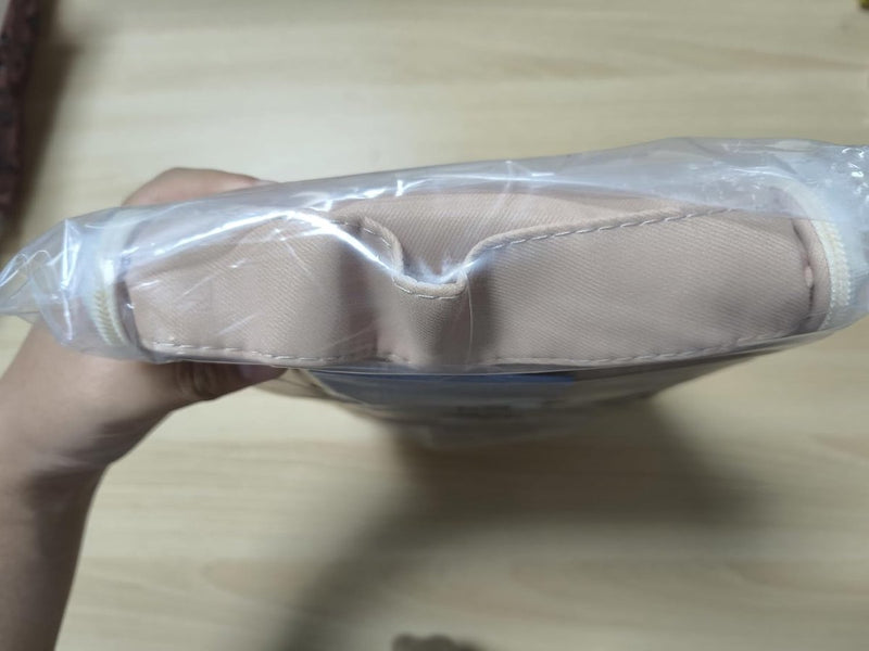 Toilettas voor dames en heren, toilettas voor kinderen, om op te hangen, make-uptas voor mannen, wastas voor vrouwen en meisjes, bruin (grande)