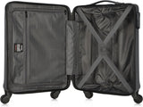reiskoffer rolkoffer trolley, grijs, handbagage