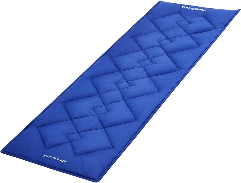 Katoenen veldbedkussen, super licht en draagbaar, multifunctioneel voor campingbed, tuinligstoel, zonnebed, ook als slaapmat of reisdeken, voor kamperen, outdoor, reizen en thuisgebruik