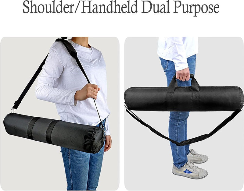 Statief draagtas, statieftas, met riem, gevoerd, waterdicht, lichtstatief, draagtas, Oxford-stof, tripod tas voor fotografie, flitslichtstandaard, standaard, monopod, 80 cm, Type 2