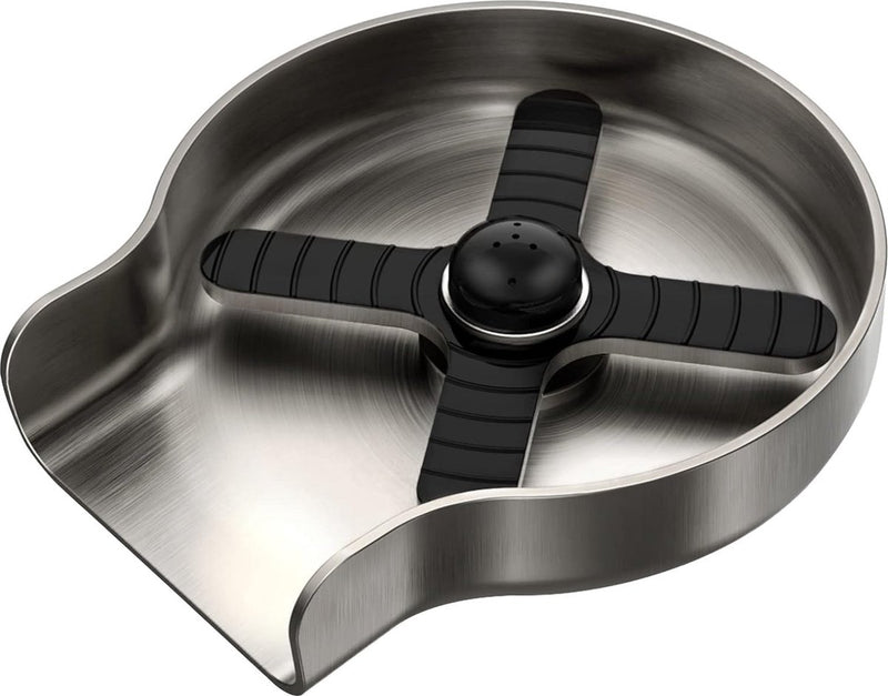 Glaspoel, volautomatische glazenvaatwasser, roestvrijstalen beker met siliconen bekleding, glazen spoelbak voor keukenspoelbak