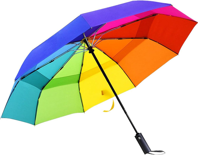 Paraplu zakparaplu, stormbestendig, zakparaplu, ribben, windbestendig, storm, zakparaplu, paraplu voor heren en dames, klein, licht, compact