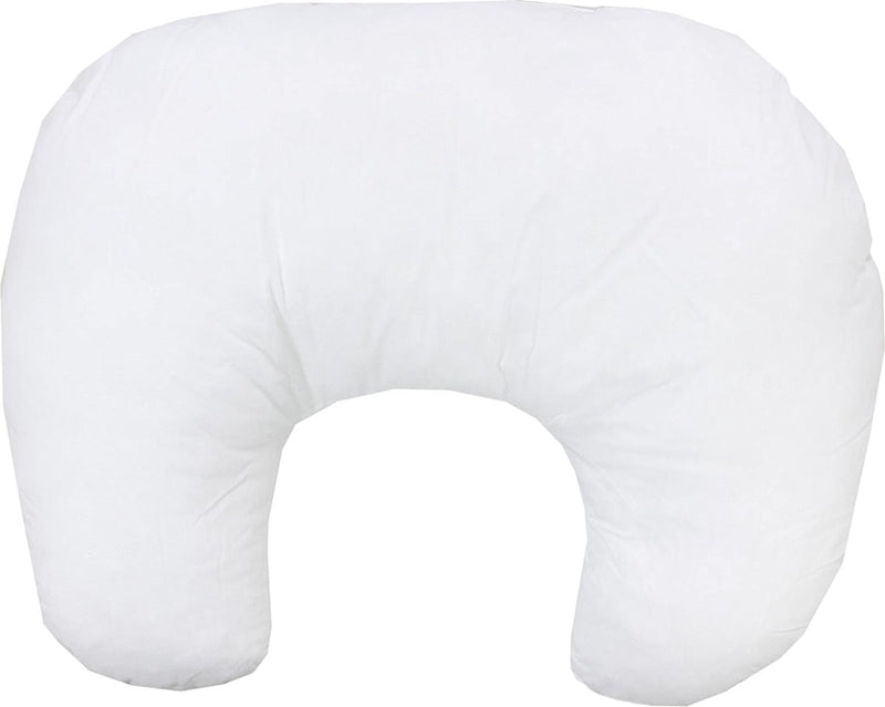 Baby voedingskussen klein met katoenen overtrek, kleur: haas/uil