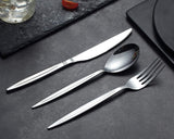 30-delige bestekset, roestvrijstalen bestekserviceset, hoogglans gepolijst, vaatwasmachinebestendig (set voor 6 personen)