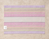 Placemats van 100% katoen, set van 4, 33 cm x 48 cm, decoratieve, wasbare paasplacemats voor diners, bruiloften, magnolia-ochtend - lente/zomer