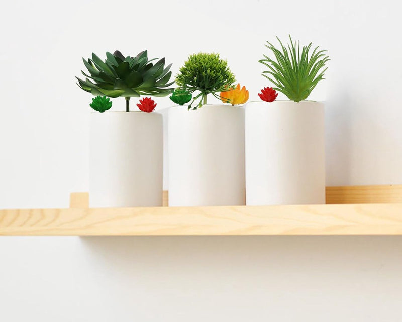 20 stuks vetplanten, kunstplanten, kleurrijke vetplanten, voor decoratie, woonkamer, kantoor, decoratie (zonder potten)