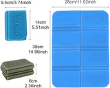 Pack van 3 Thermische Zitkussens Outdoor Opvouwbare Zitkussen XPE Zitmat Waterdichte Thermische Zitkussens Draagbare Speeltuin Mat Kinderen Voor Onderweg Tuin Kamperen Picknick Wandelen