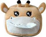 Tissuedoos voor tissues, tissuedoos van pluche, voor thuis, slaapkamer, creatieve tissuedoos, zakdoekdispenser, zakdoekhouder voor auto, voor kantoor, keuken, badkamer, woonkamer, auto enz.