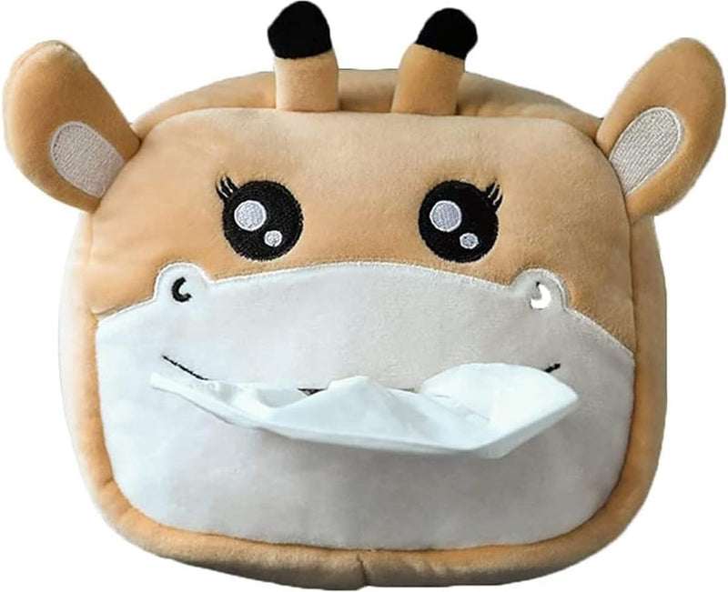 Tissuedoos voor tissues, tissuedoos van pluche, voor thuis, slaapkamer, creatieve tissuedoos, zakdoekdispenser, zakdoekhouder voor auto, voor kantoor, keuken, badkamer, woonkamer, auto enz.