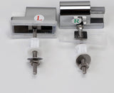 Toiletzitting soft-close scharnier, scharnier voor zacht sluitende toiletbril