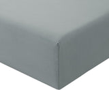 Hoeslaken 90 x 200 cm grijs laken - hoeslaken 90 x 200 cm dekbedovertrek, microvezel lakenhoes 90 x 200 cm lichtgrijs 30 cm diepzakbed hoeslaken