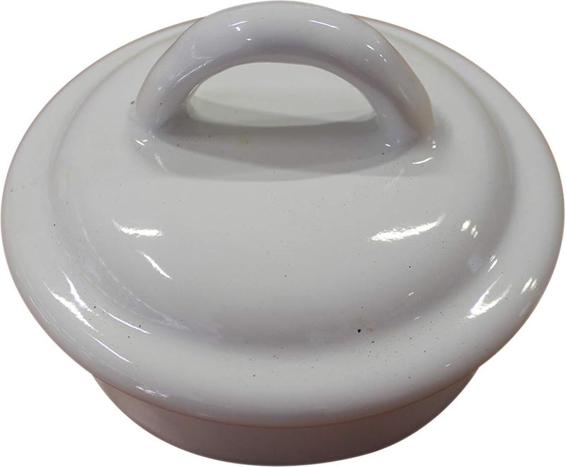 Melkkannetje 'SYLT' van emaille met deksel