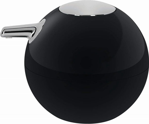Zeepdispenser Bowl vloeibare zeepdispenser inhoud 250ml - zwart