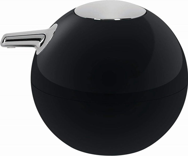 Zeepdispenser Bowl vloeibare zeepdispenser inhoud 250ml - zwart