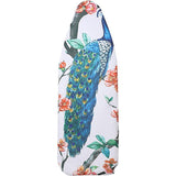 Strijkplankovertrek, extra dikke klassieke katoenen overtrek met elastisch elastiek, extra stoomdoorlatende strijkplankovertrek voor stoomstrijkijzers, 140 x 50 cm (stijl C)