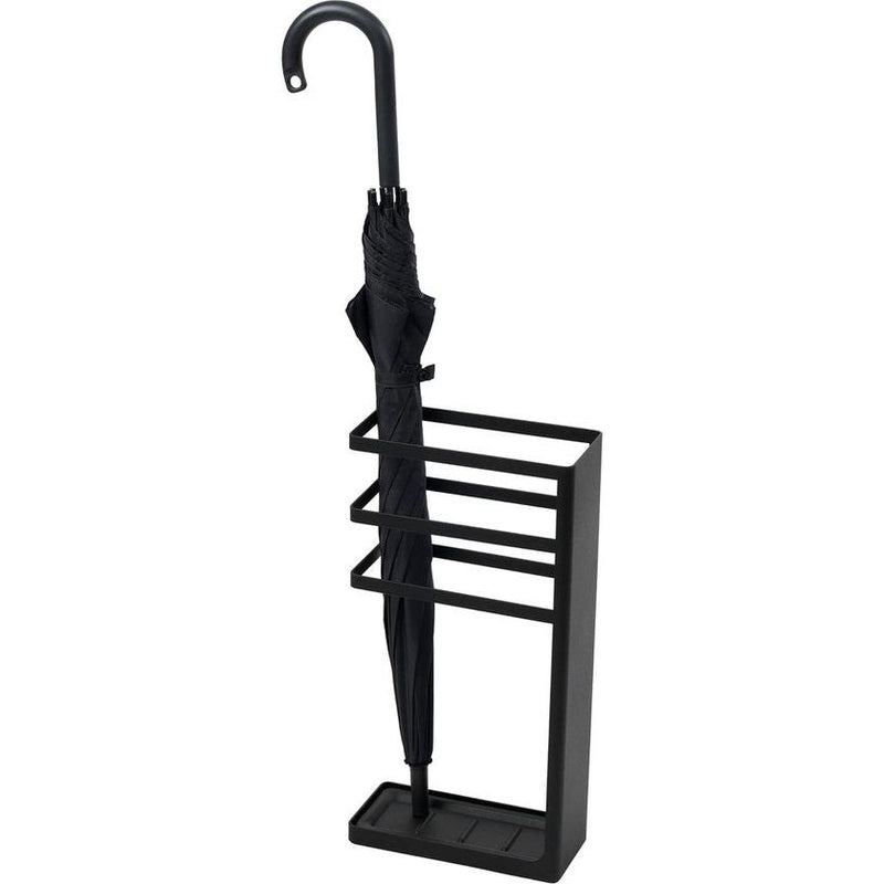 Layer paraplustandaard, staal, zwart, één maat