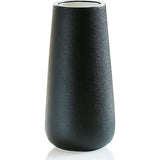 Vaas zwart, keramische vaas voor pampasgras, ideaal voor het opbergen van droge bloemen en verse bloemen, bloemenvaas decoratie woonkamer, slaapkamer