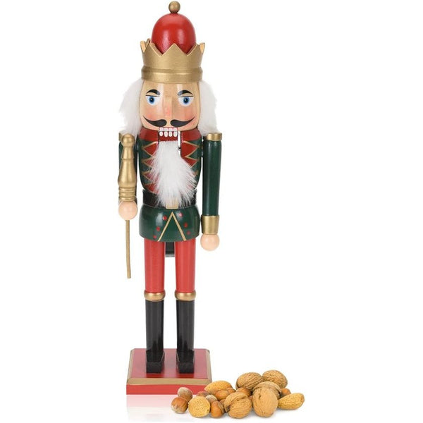 Advent sieraden: het mooie figuur in notenkraker design kan dankzij de stevige voet overal worden geplaatst
