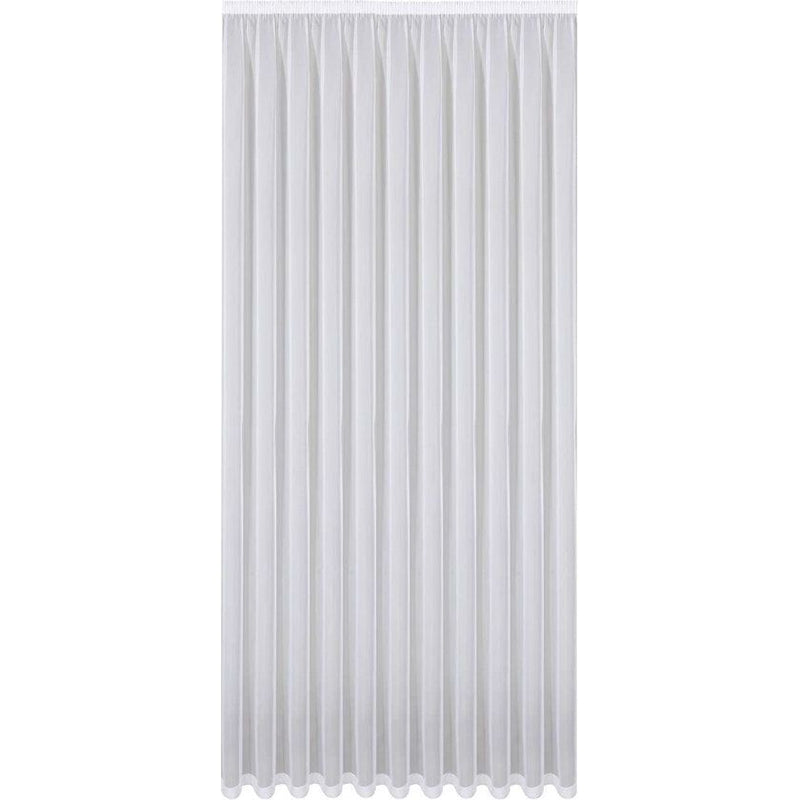 transparant gordijn in wit - B/H: 300 x 245 cm