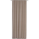 Sundown 09 198732 Verduisteringsgordijn met verborgen tabs, beige verduisterend, warmte-isolerend, energiebesparend 255 x 135 cm gordijn voor woonkamer, slaapkamer, hal