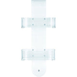 Doucheplank, doucheplank, doucheplank om op te hangen, met 2 planken, zonder boren, acryl, roestvrij, douchemand om op te hangen, met haken