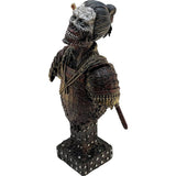 Hars Undead Japanse Samurai Zombie Buste Standbeeld Sculptuur Ornament Figuur Craft voor Thuis Woonkamer Veranda Decoratie Bureau T Gift