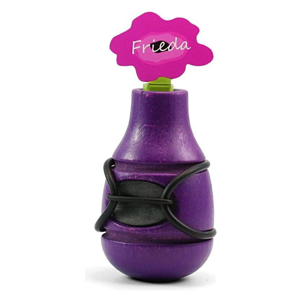 Dinge Fietsvaas Frieda stuurvaas / vaas voor het fietsstuur van hout